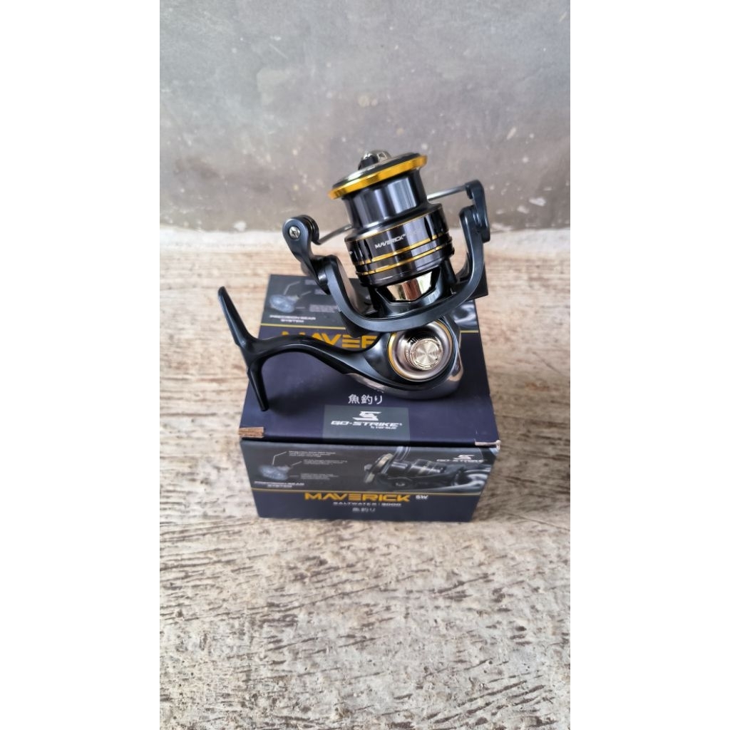 reel pancing go strike maverick sw 3000 4000