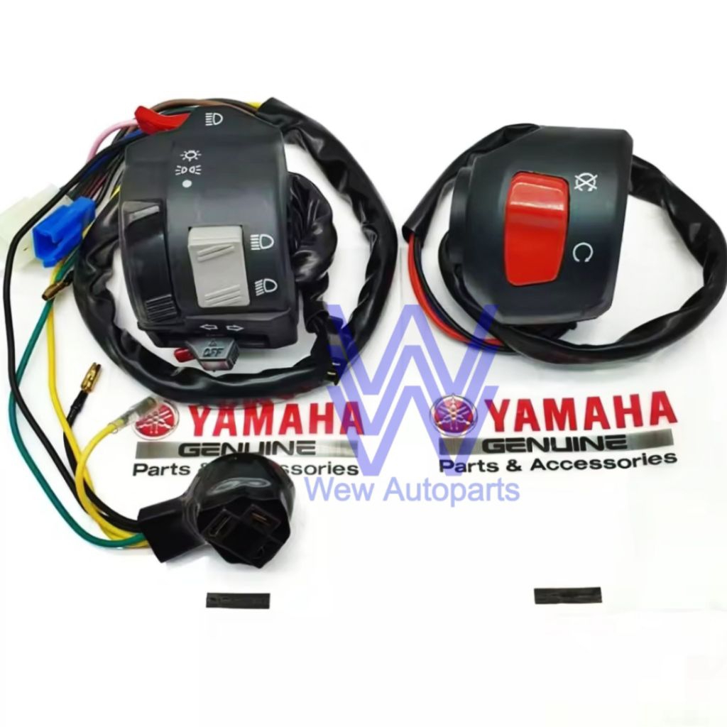 SAKLAR KIRI KANAN SET MOTOR YAMAHA VIXION LAMA / VIXION OLD SAKLAR KIRI ON OFF LAMPU KELAKSON LAMPU 