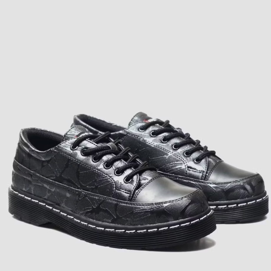 BLACK MASTER - Sepatu Docmart 1461 Oxford Sepatu Formal Pria