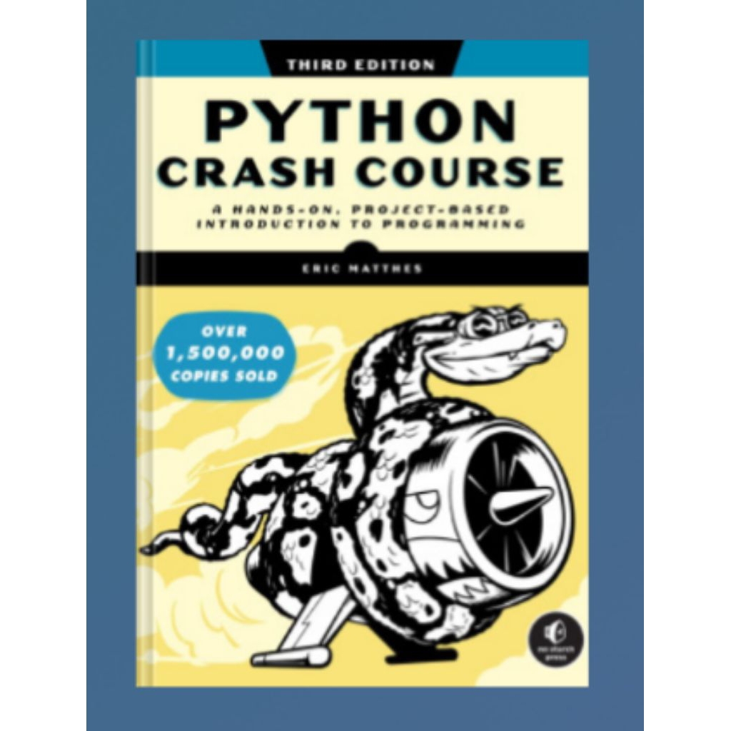 Buku terbaru. PYTHON CRASH COURSE 2023