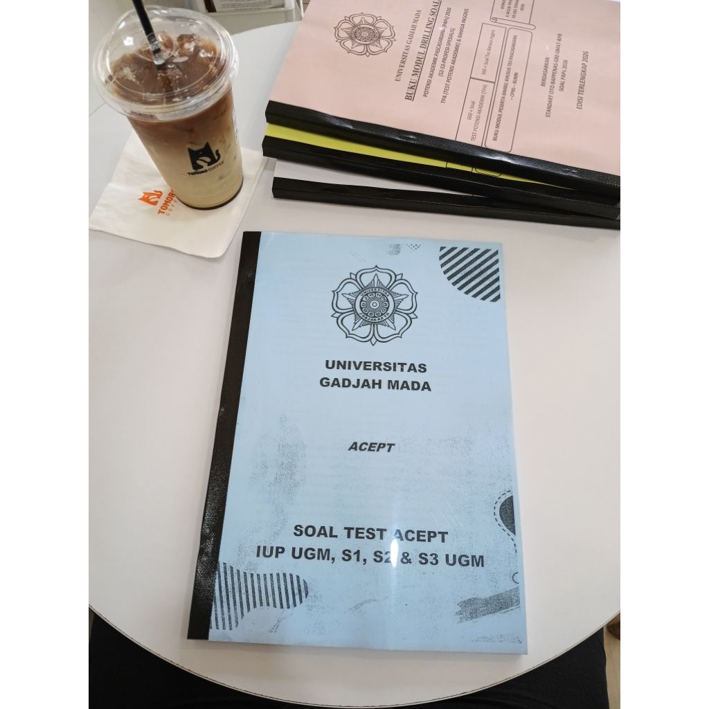 Kumpulan Soal Acept UGM Buat Tes IUP UGM S1 S2 S3 Preloved dari les