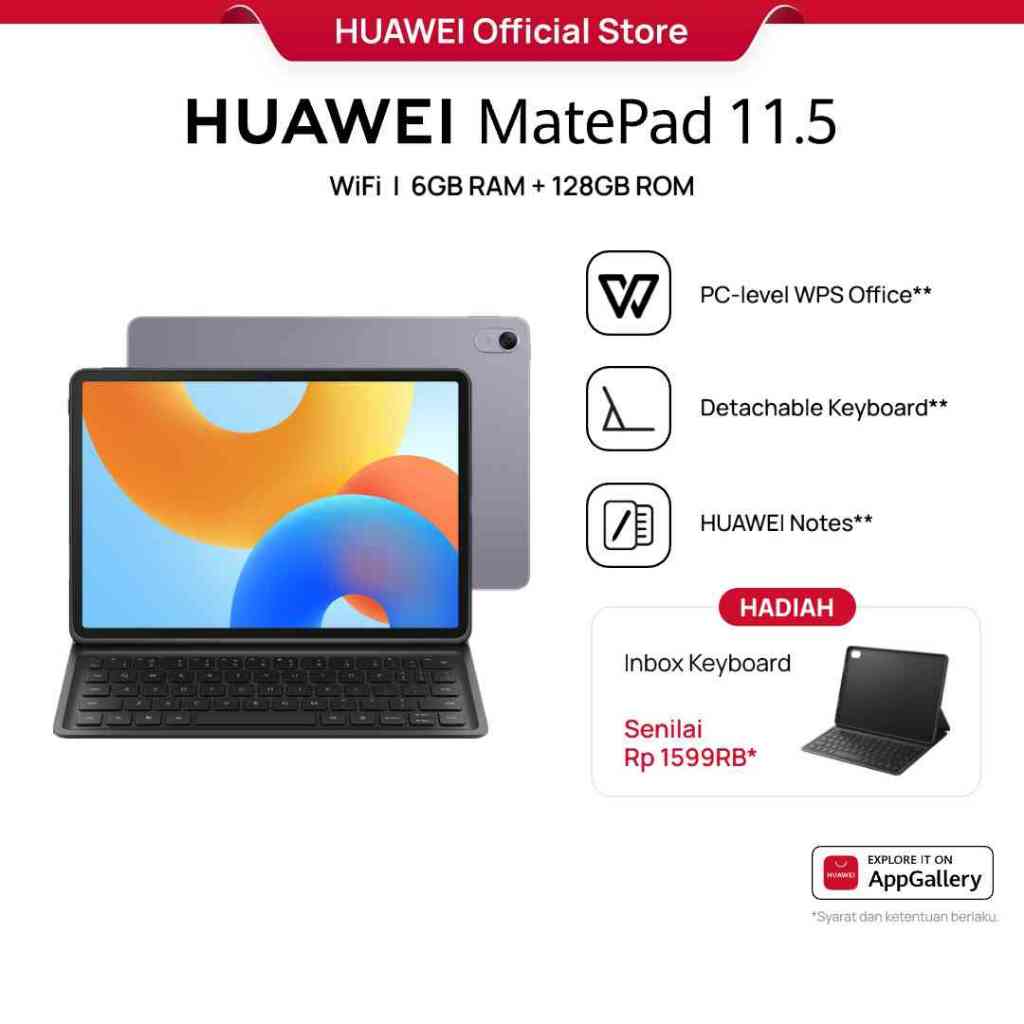 HUAWEI MatePad 11.5-inch Tablet PC-level WPS Office Keyboard HUAWEI Notes