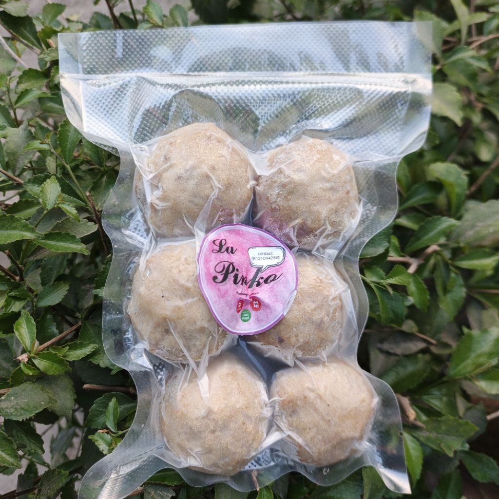 La Pinko Bakso Pentol Premium Jumbo Mix Ayam Sapi Halal Frozen Food