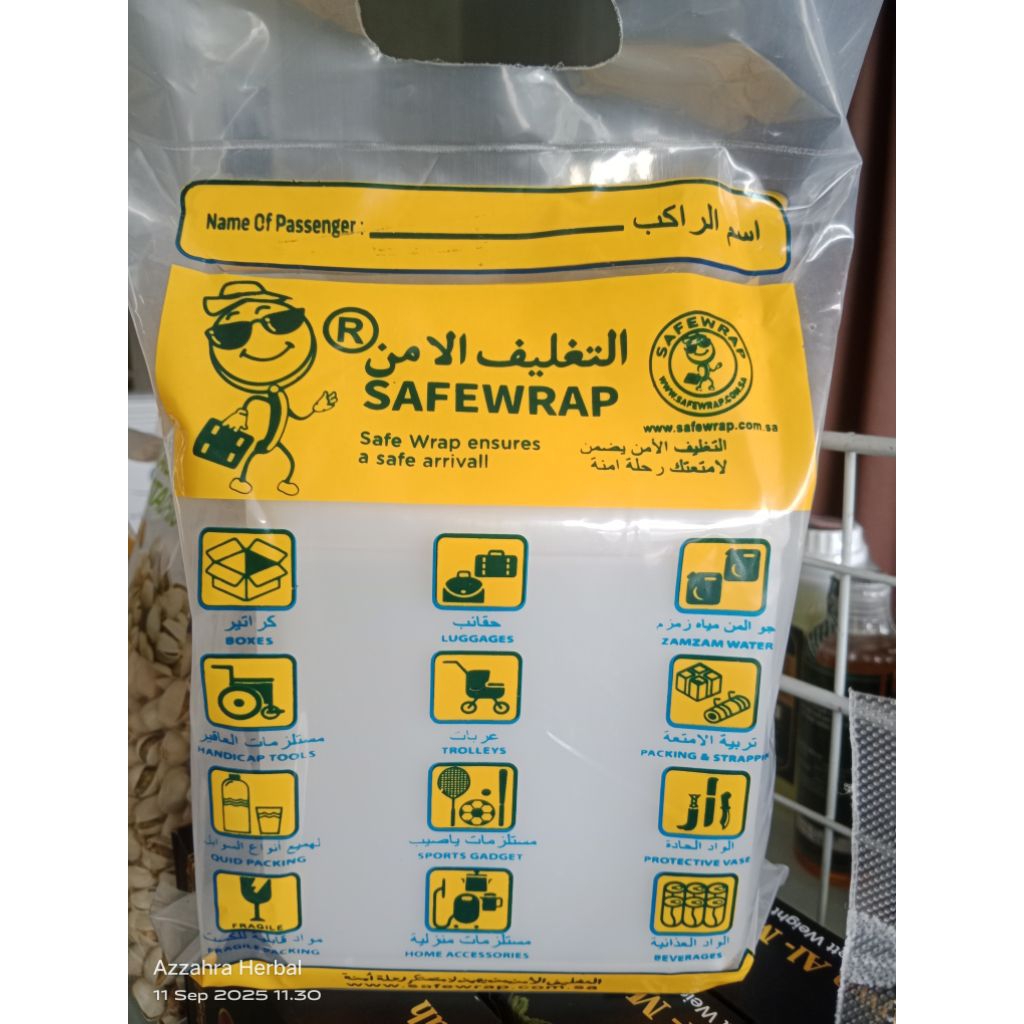 

Air zamzam 1lt original asli 100℅ dari arab saudi terbukti keaslian nya