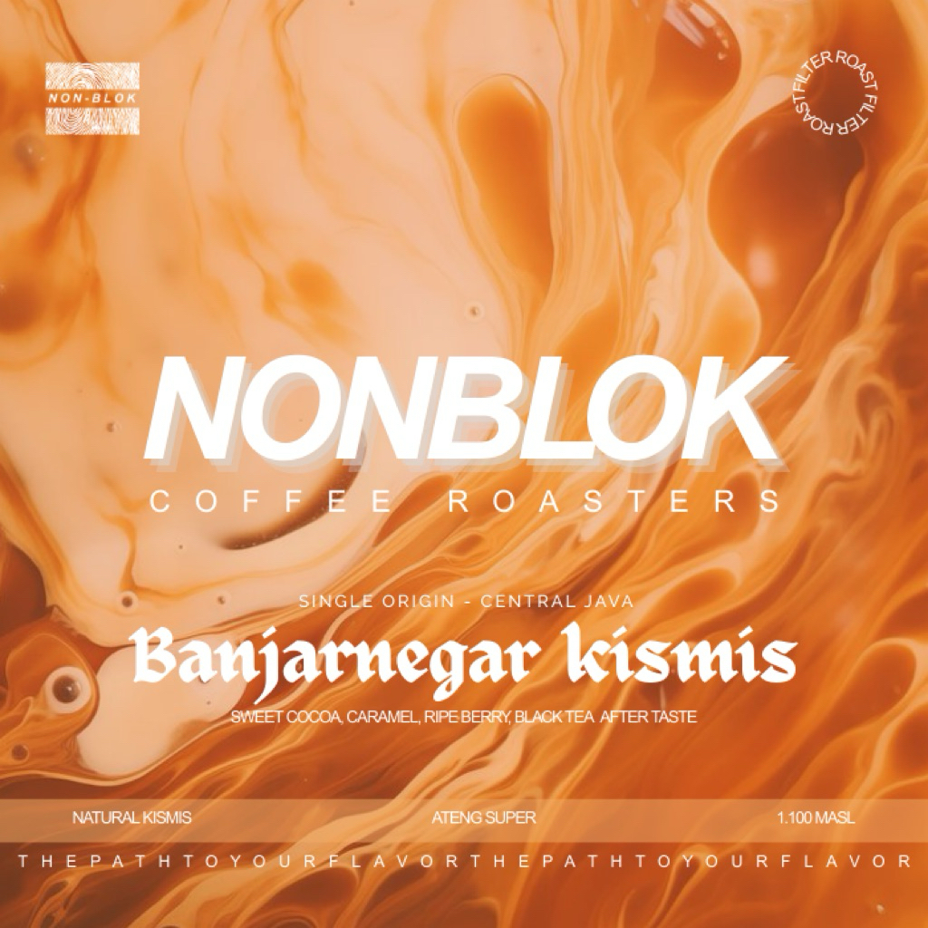 

Nonblok Coffee Roasters - Central Java Banjarnegara | Natural Kismis - Biji Kopi 200gr