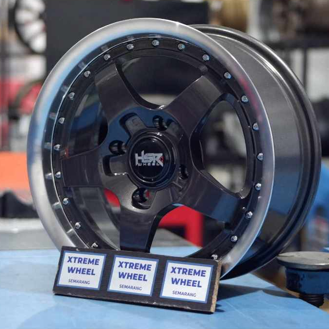 Velg Racing Mobil HSR Ring 15 Promo Murah Untuk Xenia Avanza Grand Livina Kijang LGX Super Kapsul Dl