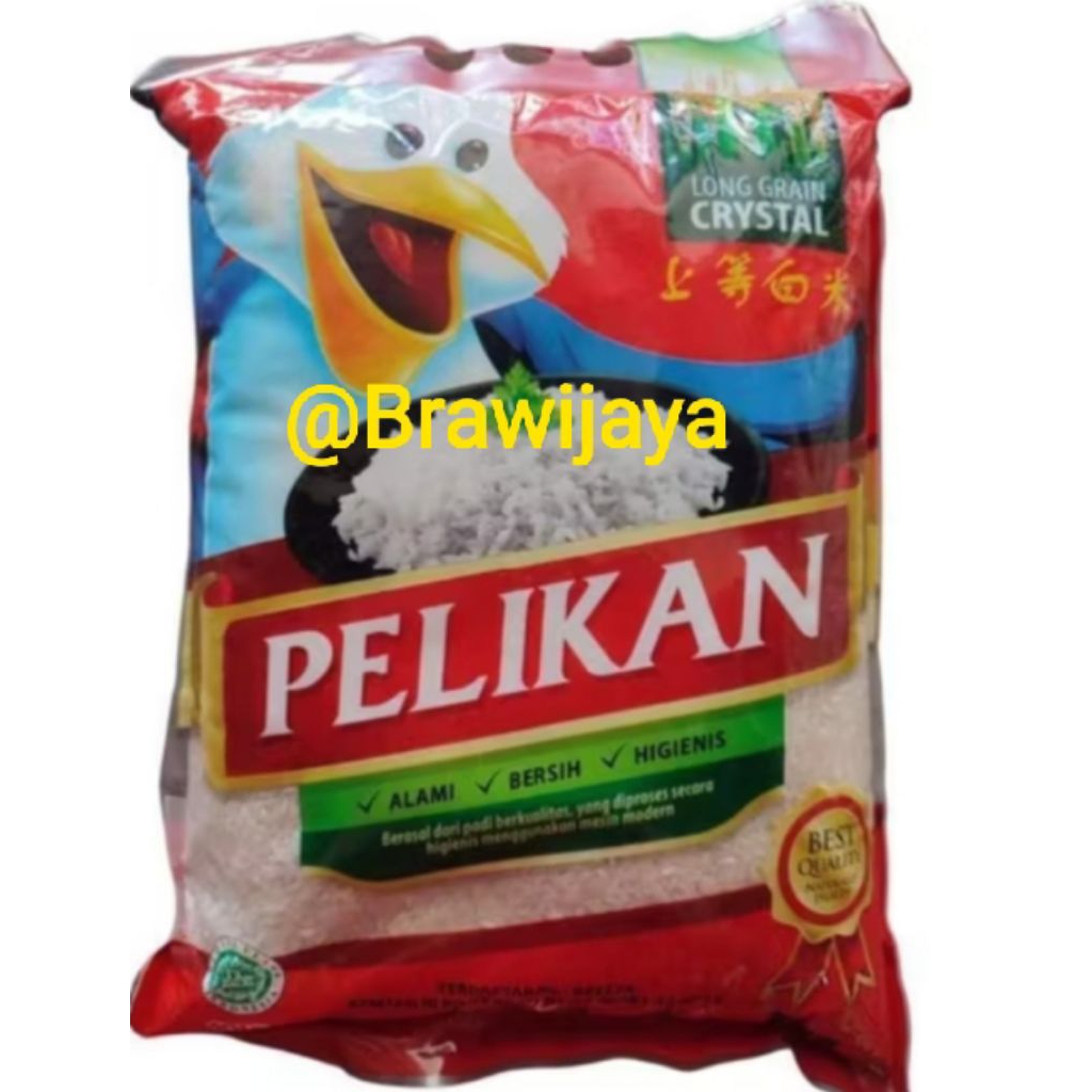 

Beras Pelikan 5kgX5