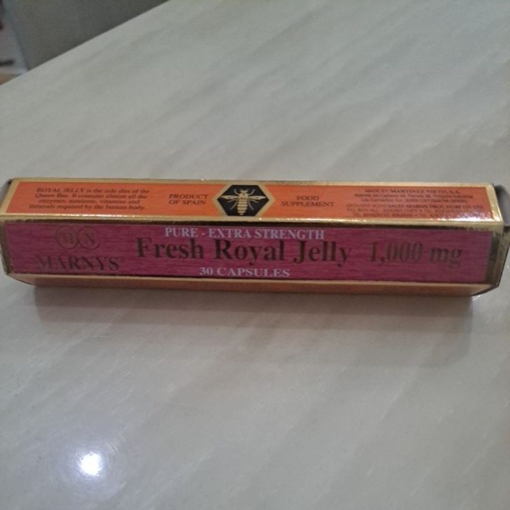 marnys fresh royal jelly 1000 mg