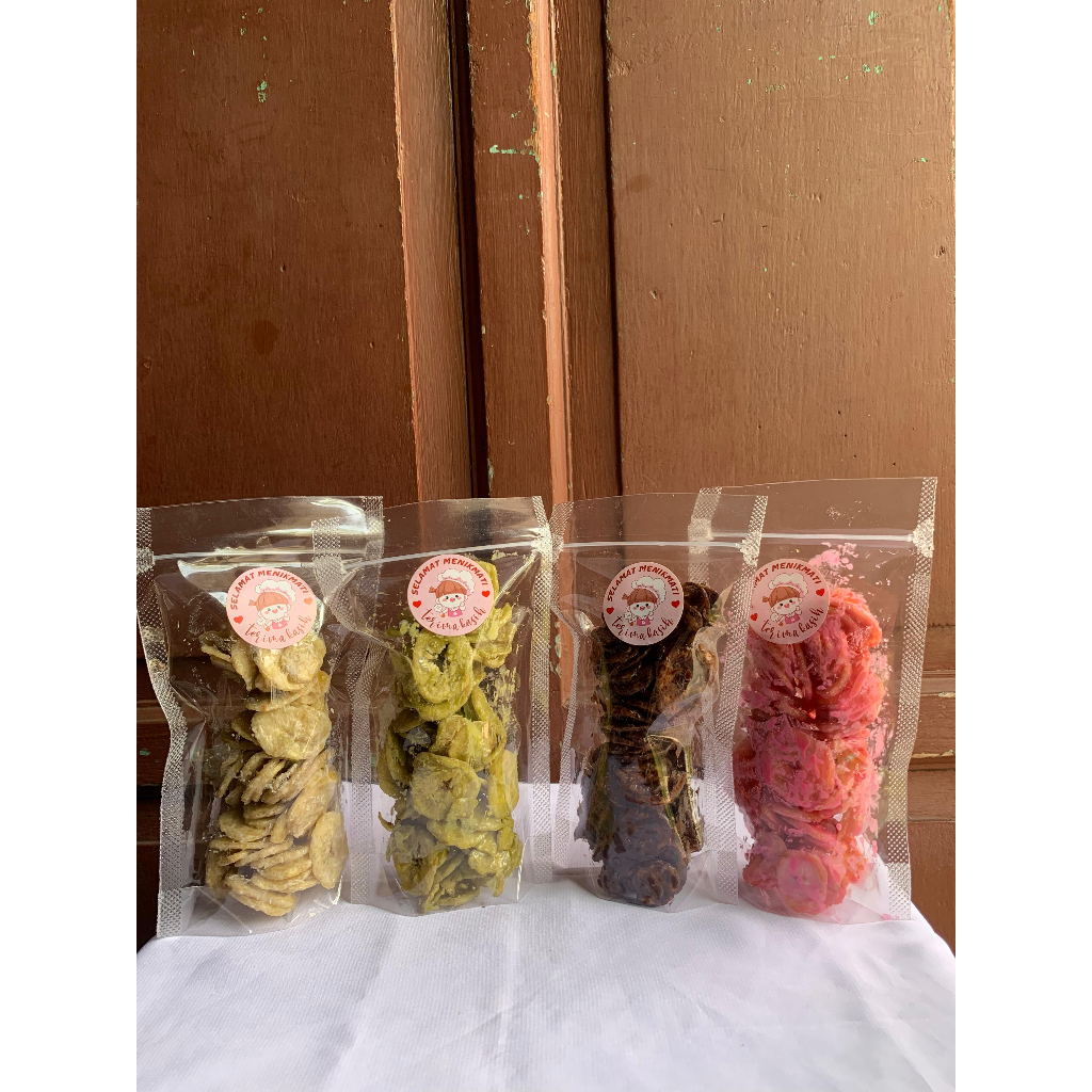 

[MOHON BACA DESKRIPSI] Keripik pisang lumer (creesang sasa)