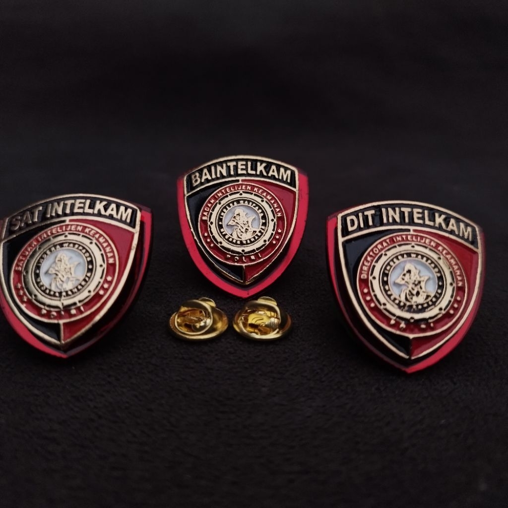 DELTA Original-Brevet Intelkam POLRI Full Mika Glossy Premium