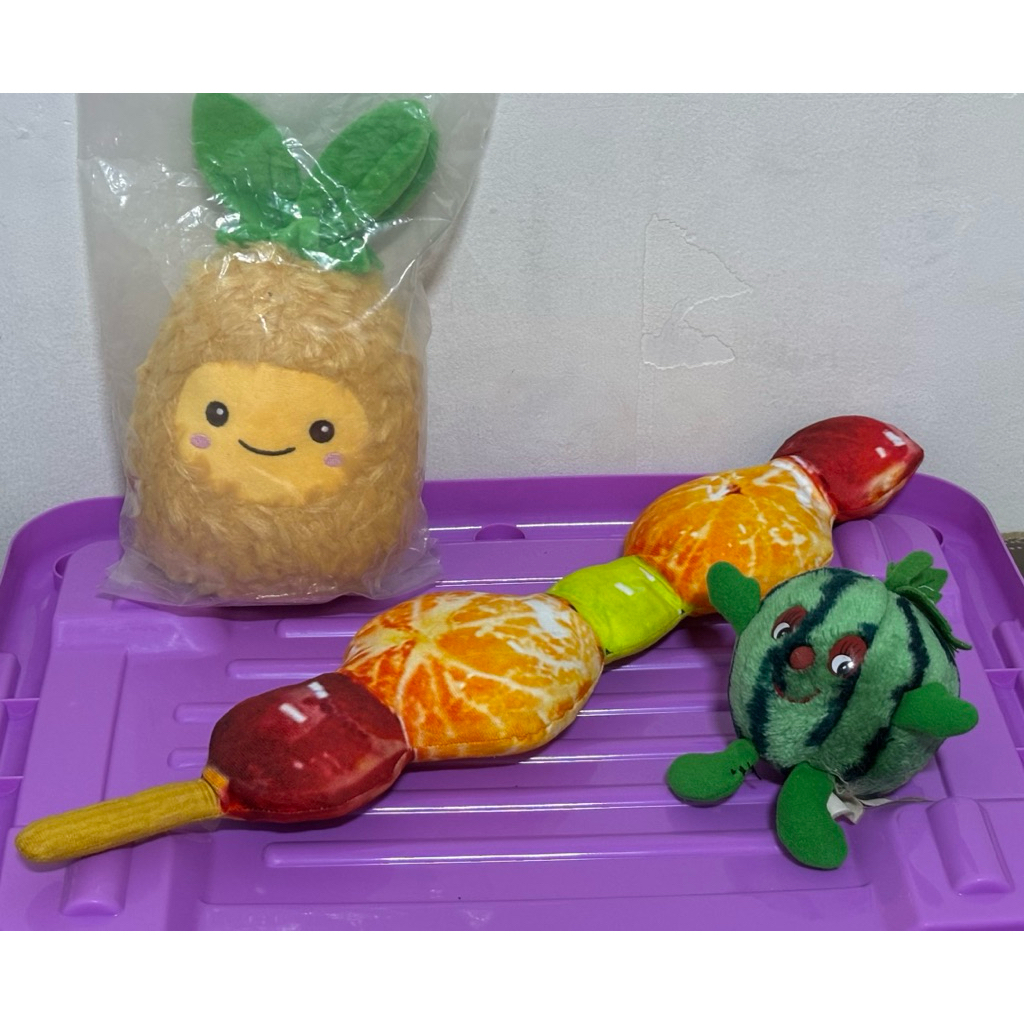 boneka buah semangka nanas tanghulu