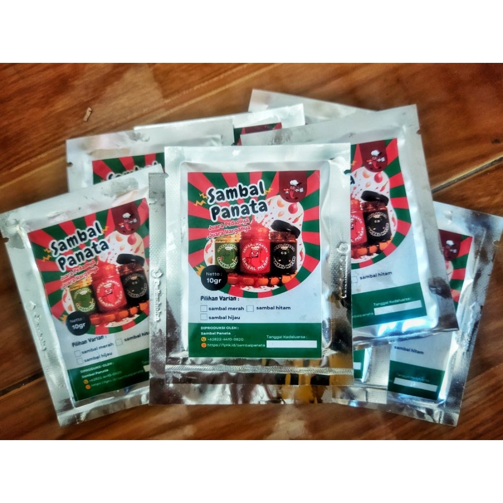 

Sambal Panata | Sambal Uleg Cabai Rawit Asli 10gr | Sambal Homemade Enak Praktis