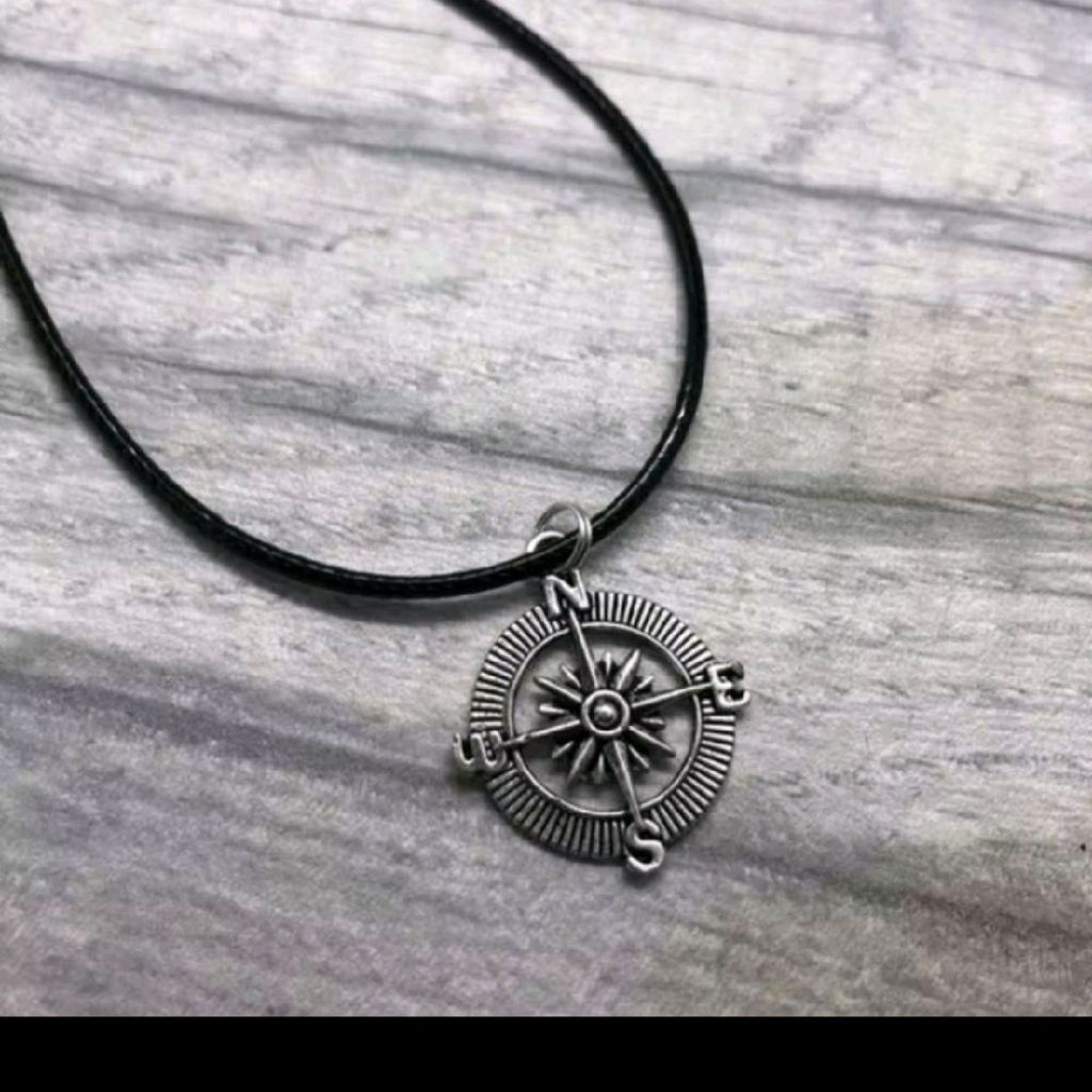 Kalung Tali Pria Wanita Liontin Army Anti Karat