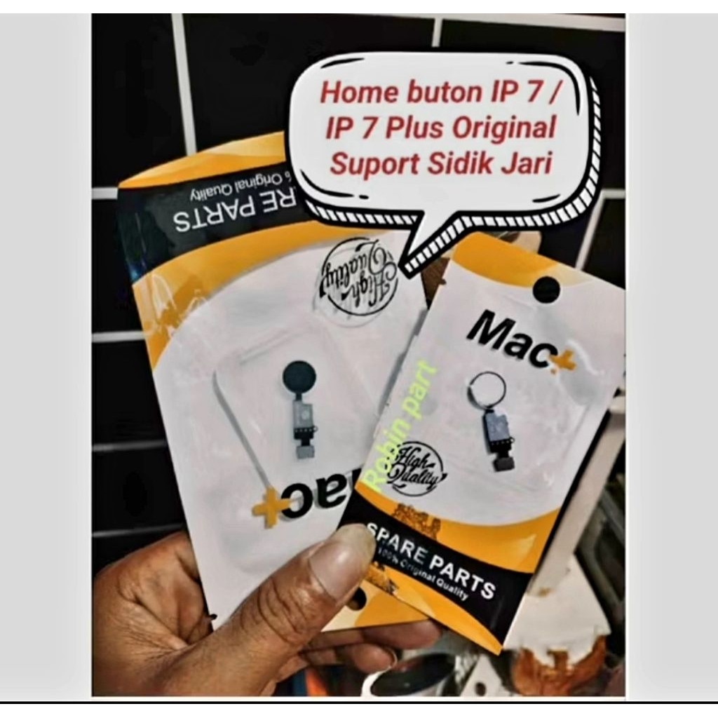 Home button/Finjer print Iphone 7G/7 plus Dan 8G/8 plus Bisa Sidik jari Original
