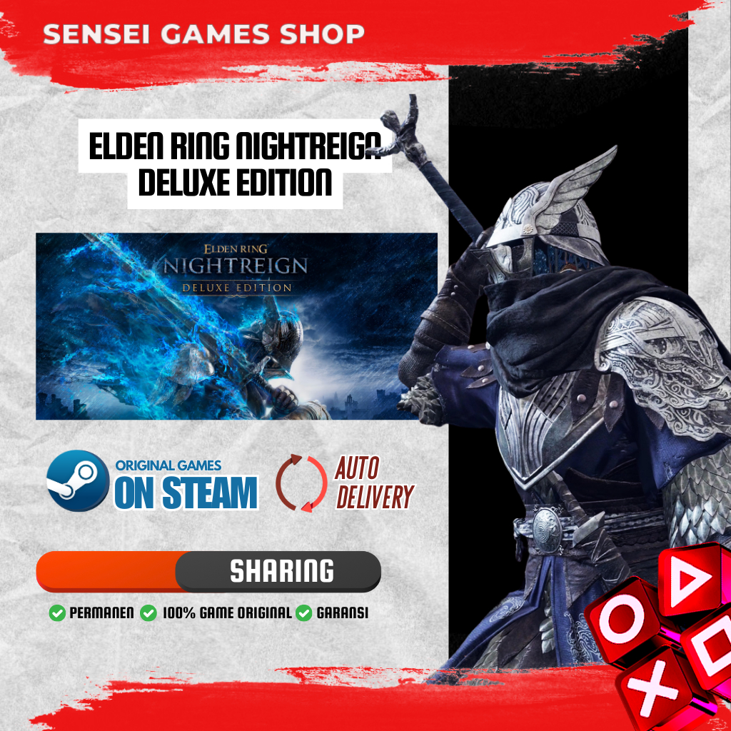 [BONUS STEAM KEY] ELDEN RING NIGHTREIGN Deluxe Edition / AUTO DELIVERY / STEAM / Game PC / Games Com