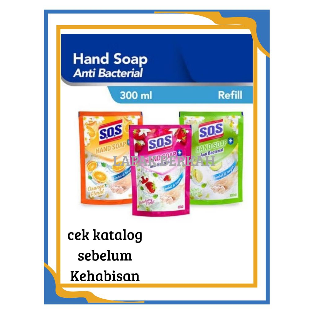 SOS SABUN CUCI TANGAN 300ML