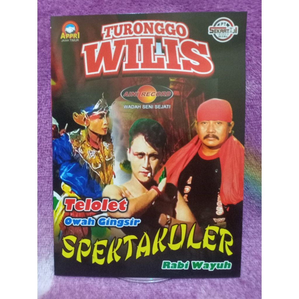 VCD JARANAN TURONGGO WILIS SPEKTAKULER