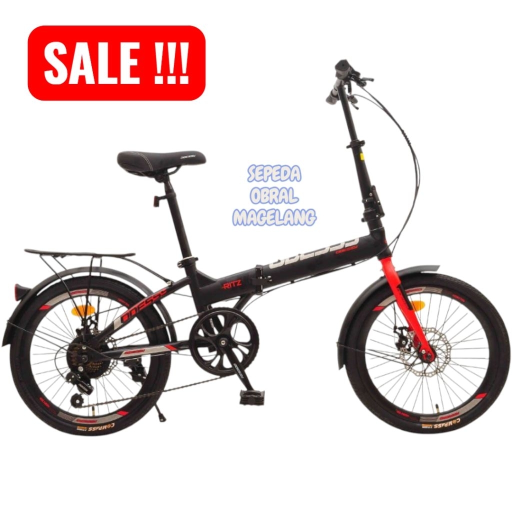 Sepeda Lipat Odessy Ritz 16 / 20 Inch – Sepeda Lipat Murah & Kokoh – Promo Spesial Sepeda LIPAT