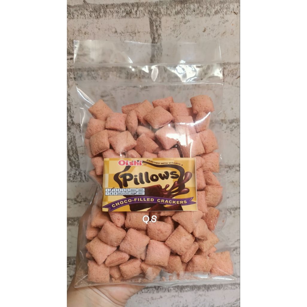 

~Q.S~ Snack Oishi Pillow Varian Rasa Coklat dan Ubi Ungu Murah
