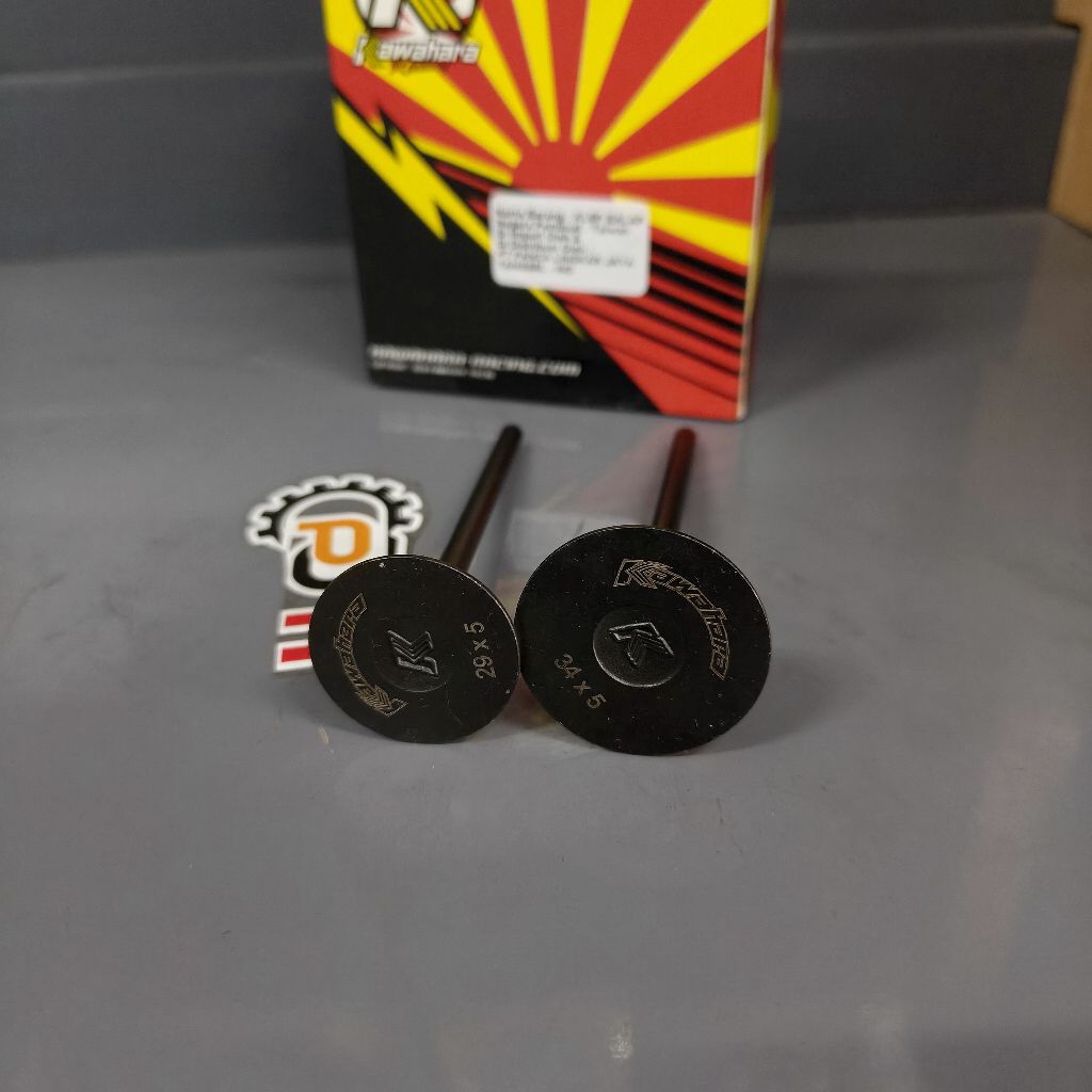 KLEP SET 34 29 BATANG 5MM KAWAHARA RACING