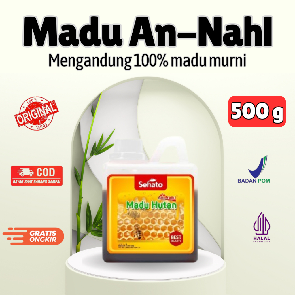 

Madu Hutan An-Nahl Sehat 500gr / Du Nahl