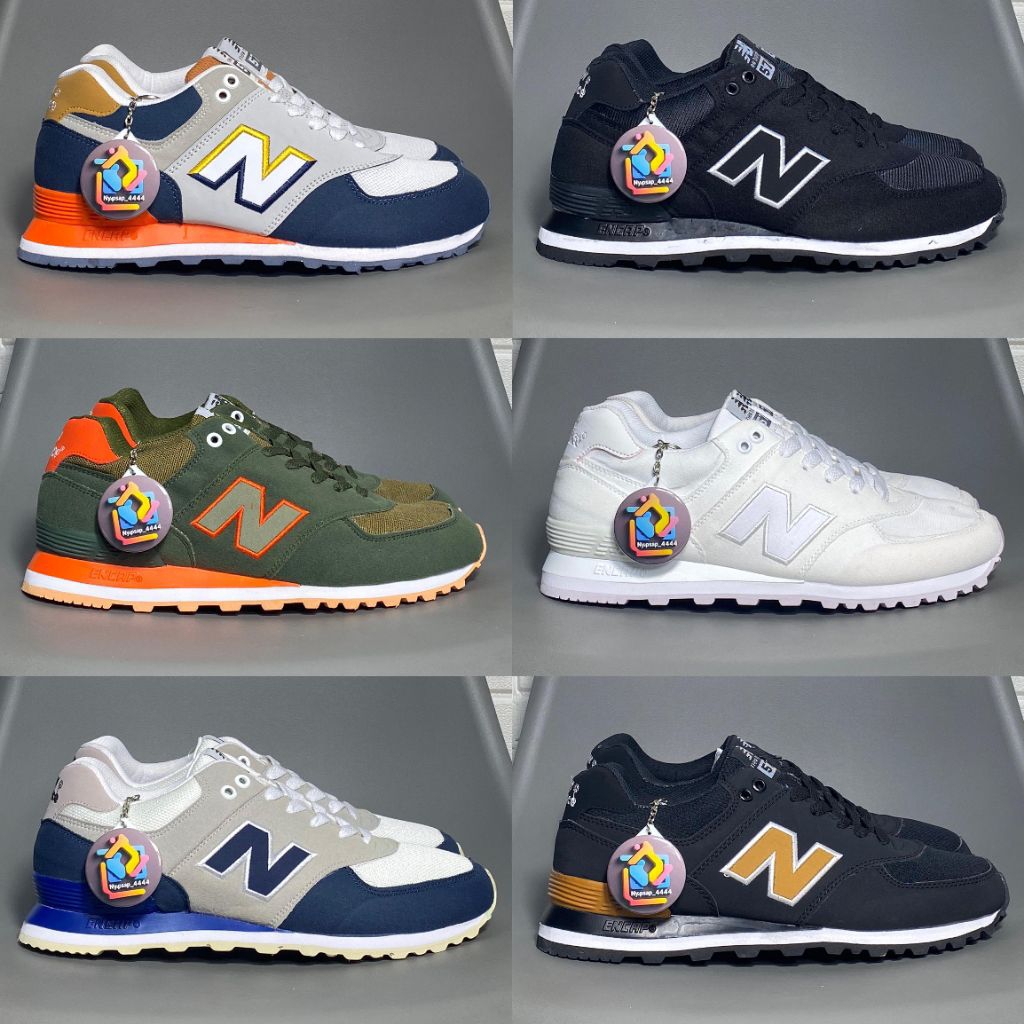 (BISA COD)Sepatu olahraga pria wanita 574 bahan canvas nb574 made in vietnam. running sepatu pria wa