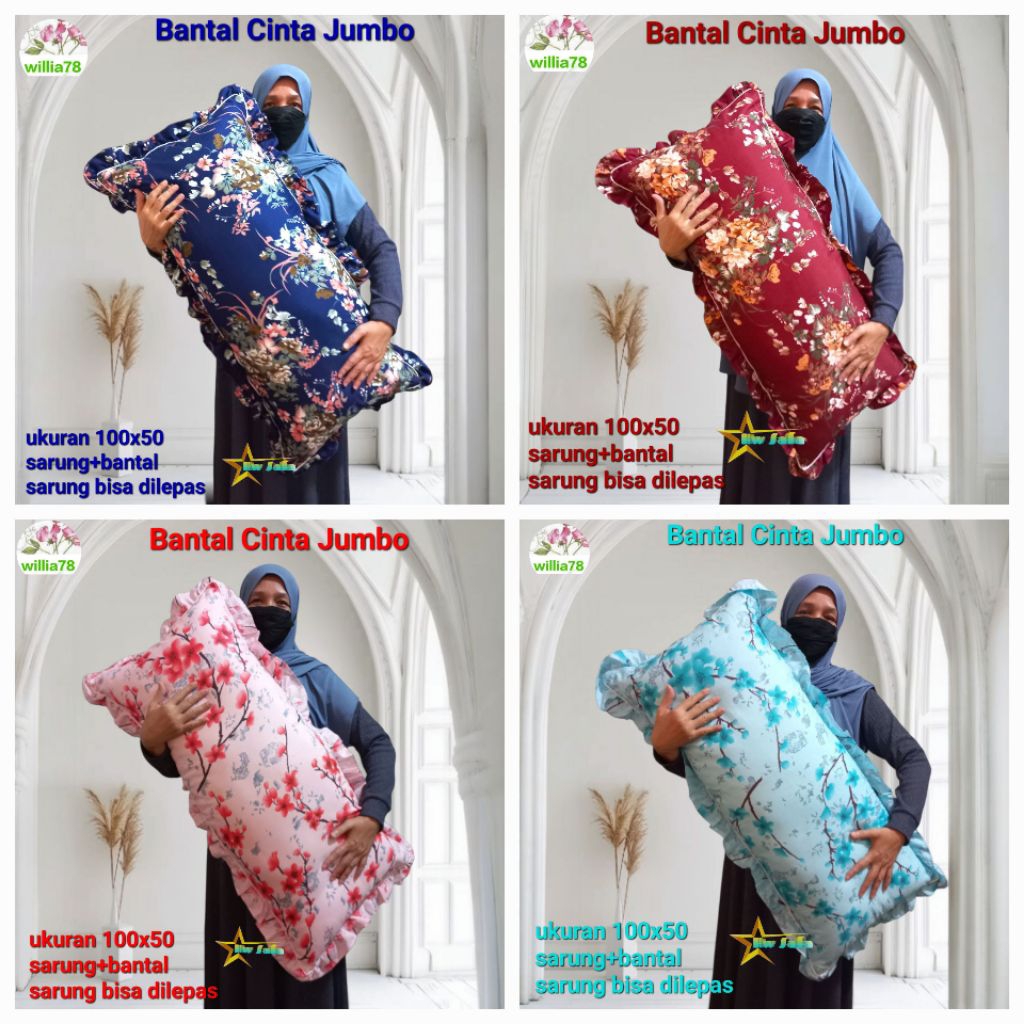 BANTAL CINTA.BANTAL CINTA100 X 50.BANTAL CINTA JUMBO. ISIAN BANTAL SILIKON