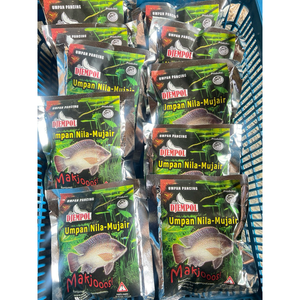 Umpan Djempol Pelet Makjooos - Umpan Pancing Ikan Nila Mujair