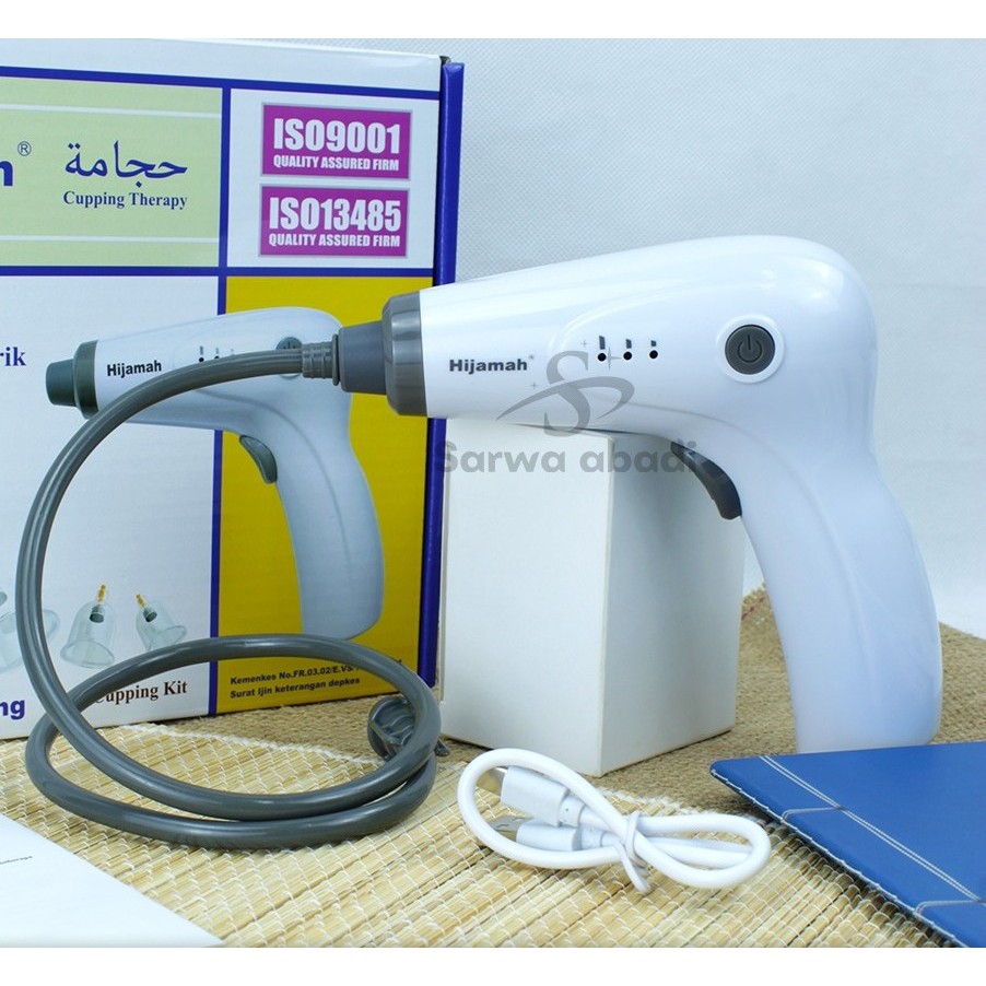 Pompa Bekam Electric Hijamah Pompa Elektrik dengan Selang EH / Pump Bekam Electric Hijamah tanpa kop