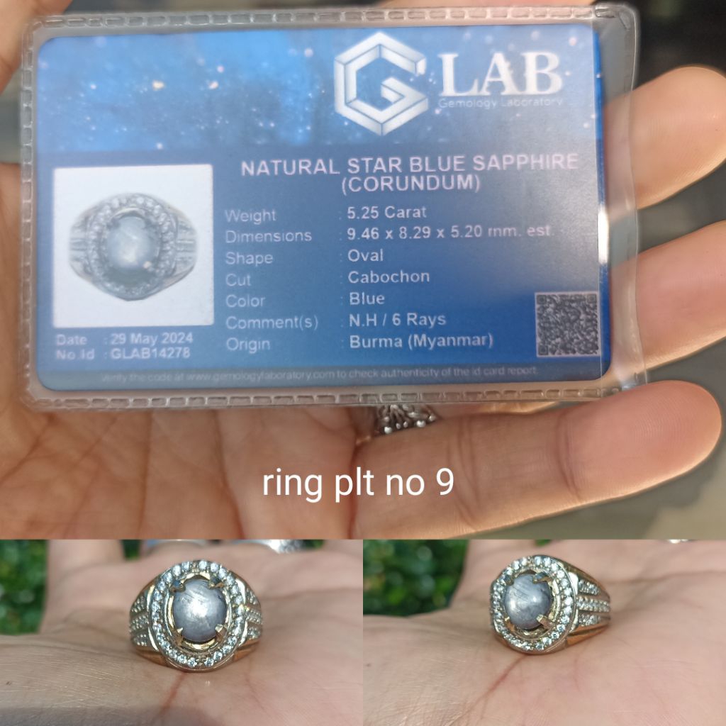 blie safir star burma