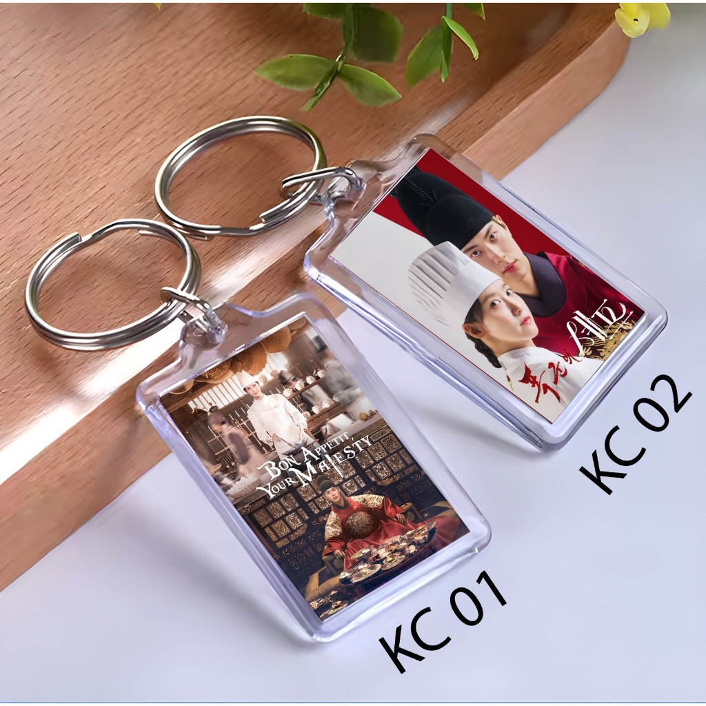 Keychain  DRAKOR Bon Appétit, Your Majesty - Ganci DRAKOR - Gantungan Kunci -  DRAKOR Bon Appétit, Y