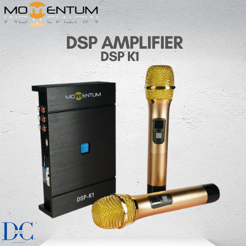 DSP Processor Karaoke Mobil - DSP Amplifier DSP K1 Momentum  - 6 Channel - DSP Karaoke Mobil - Plug 