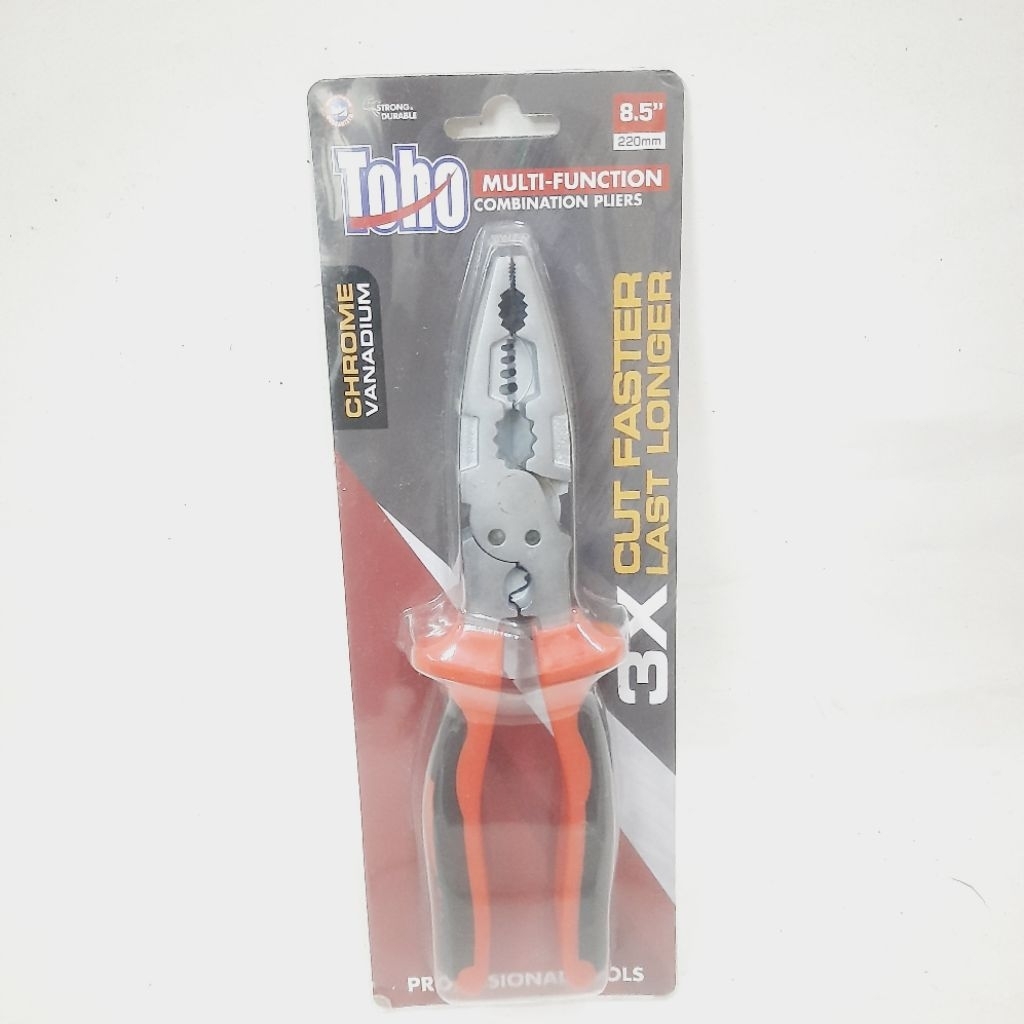 Tang Kombinasi 8.5" MUlti-Function 3 IN 1 TOHO