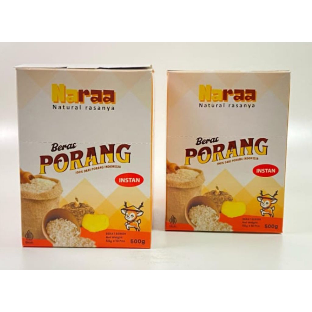 

BERAS PORANG/shirataki BOX 10 pcs @ 50gr