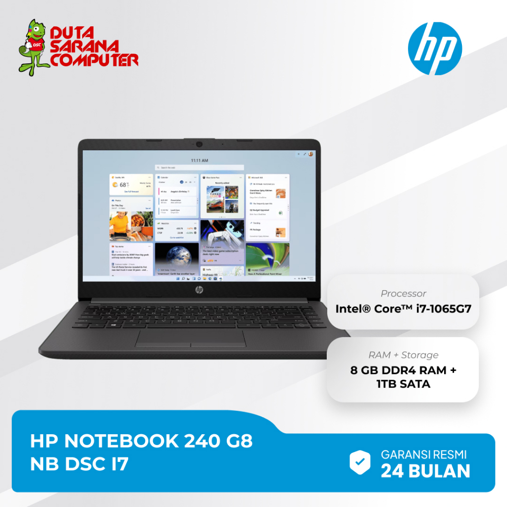 HP NOTEBOOK 240 G8 NB DSC LAPTOP CORE i7 (365K5PA)