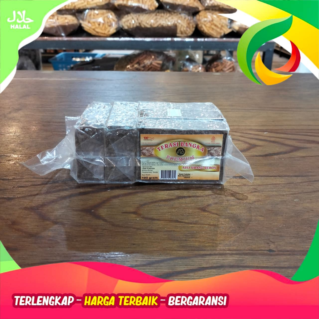 

TERASI AB PREMIUM ISI 5 BARU 100GR KHAS BANGKA