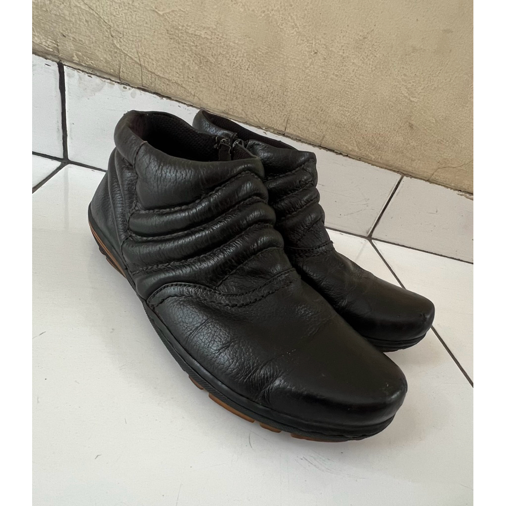 Preloved Black Casual Ankle Boots