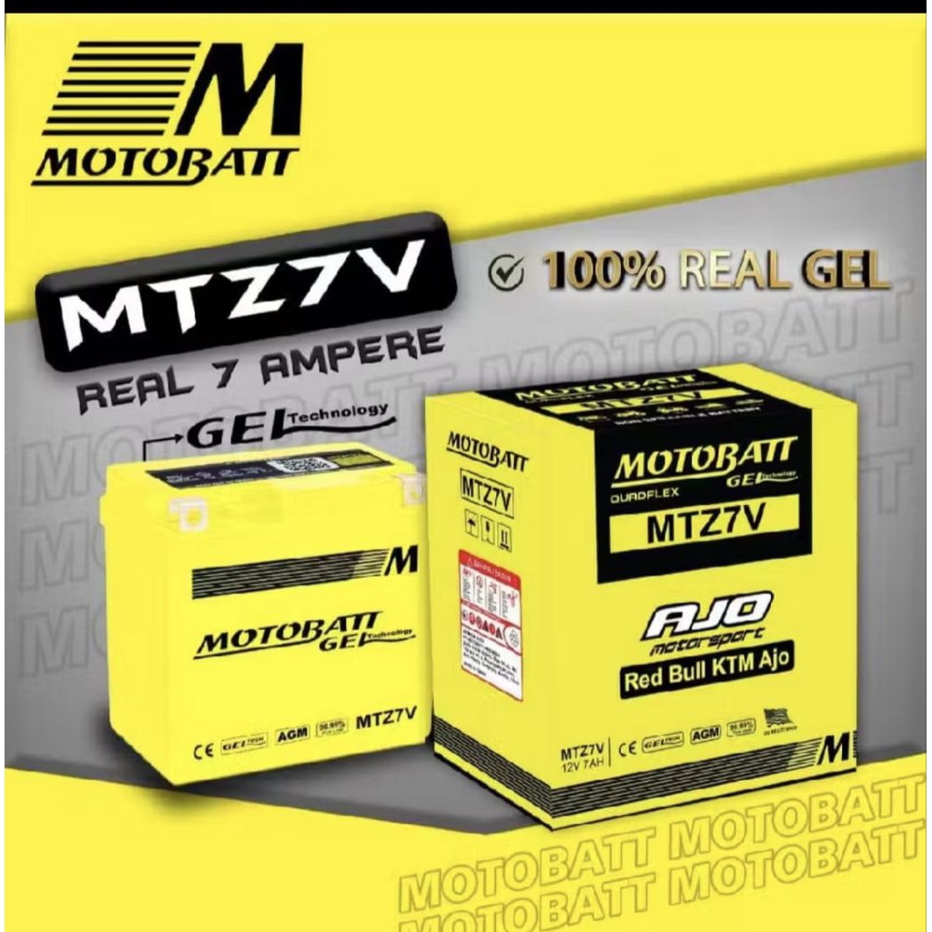 Aki Motobatt Aerox Pcx Nmax Dtracker Dijamin Original 100%