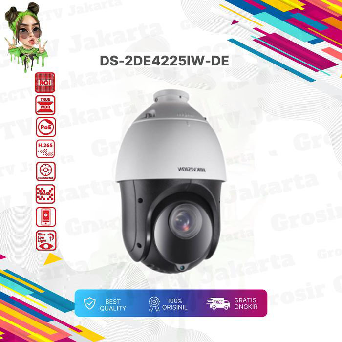 IP CAMERA PTZ HIKVISION DS-2DE4225IW-DE