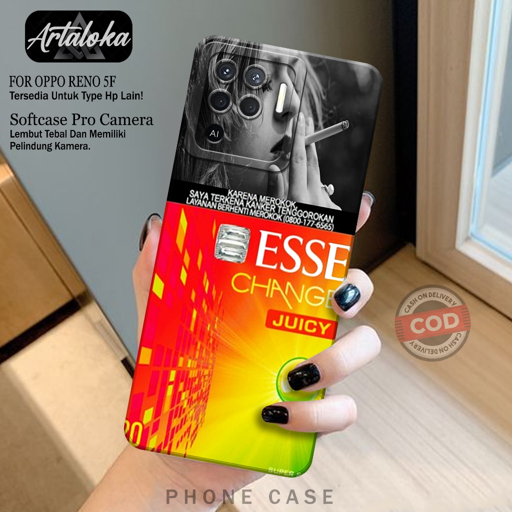 Softcase OPPO RENO 5F Fashion Case RK Case Hp OPPO RENO 5F Silikon Pro Camera OPPO RENO 5F Kesing OP