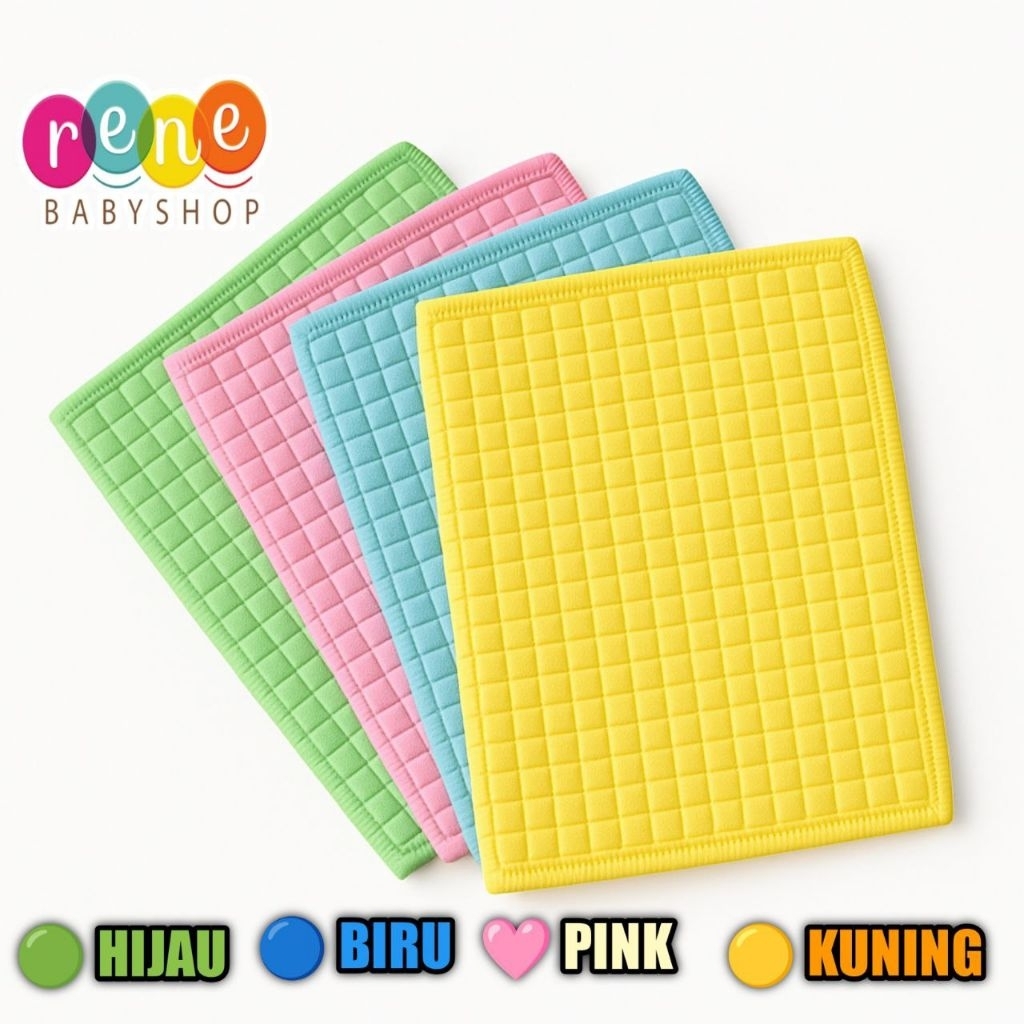 Promo alas ompol bayi perlak bayi polos ukuran kecil dan besar