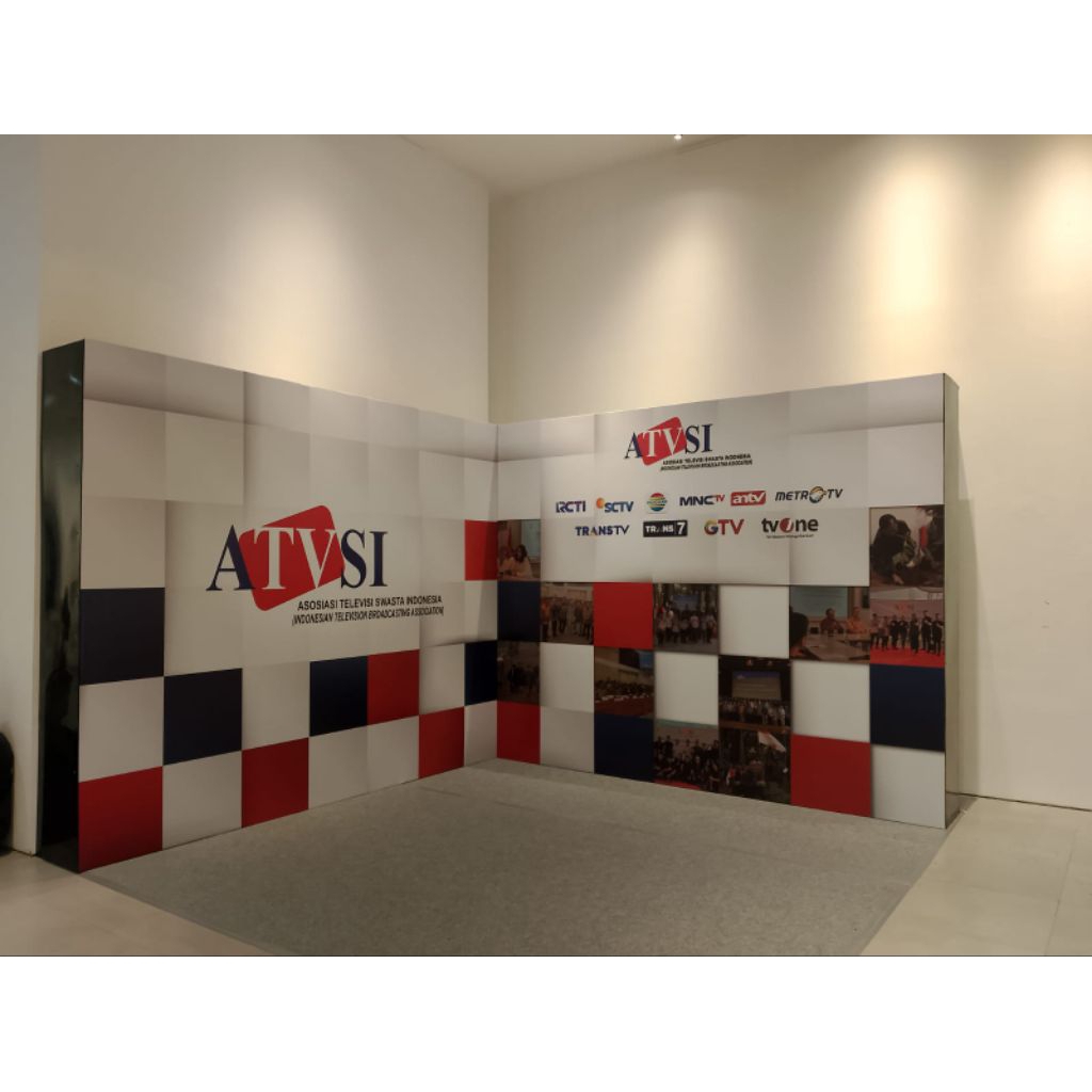 Backdrop  photo booth/ Stand photo/backdrop pameran