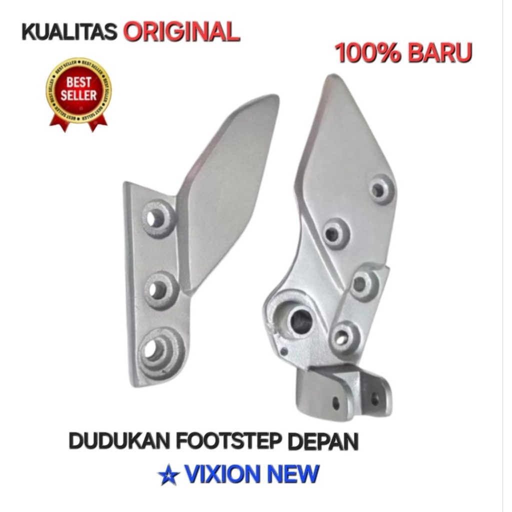 DUDUKAN FOOTSTEP DEPAN | GUNDALA DEPAN VIXION NEW KUALITAS ORIGINAL