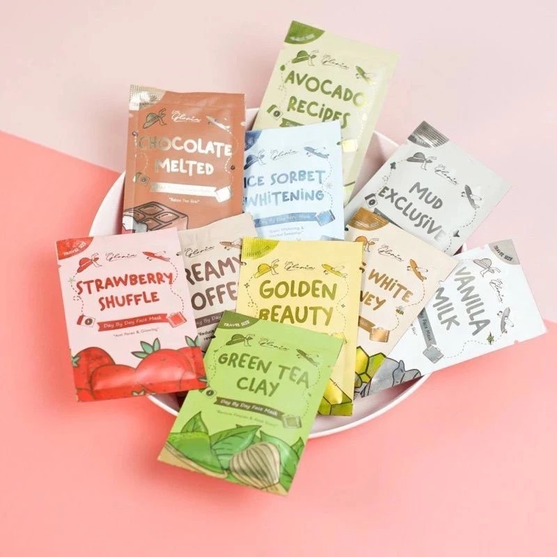 MASKER LEA GLORIA PAKET USAHA FREE KUAS