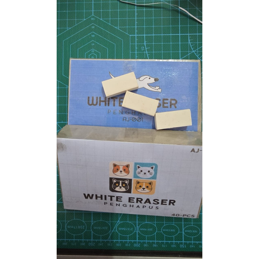 

Penghapus putih polos