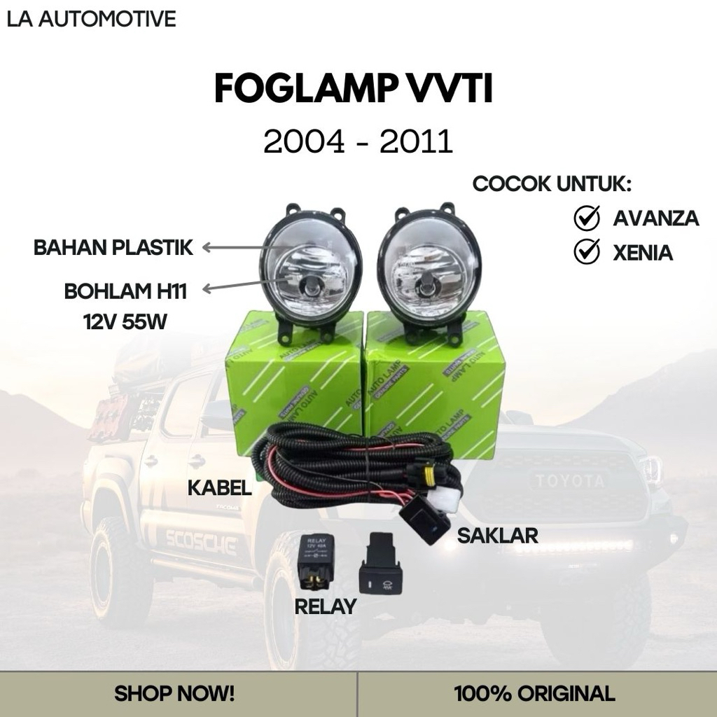 FOGLAMP AVANZA XENIA VVTI 2004-2011