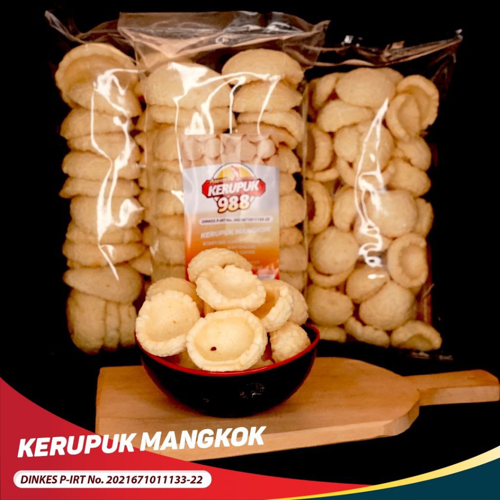 

988 kerupuk ikan mangkok 250gr asli palembang