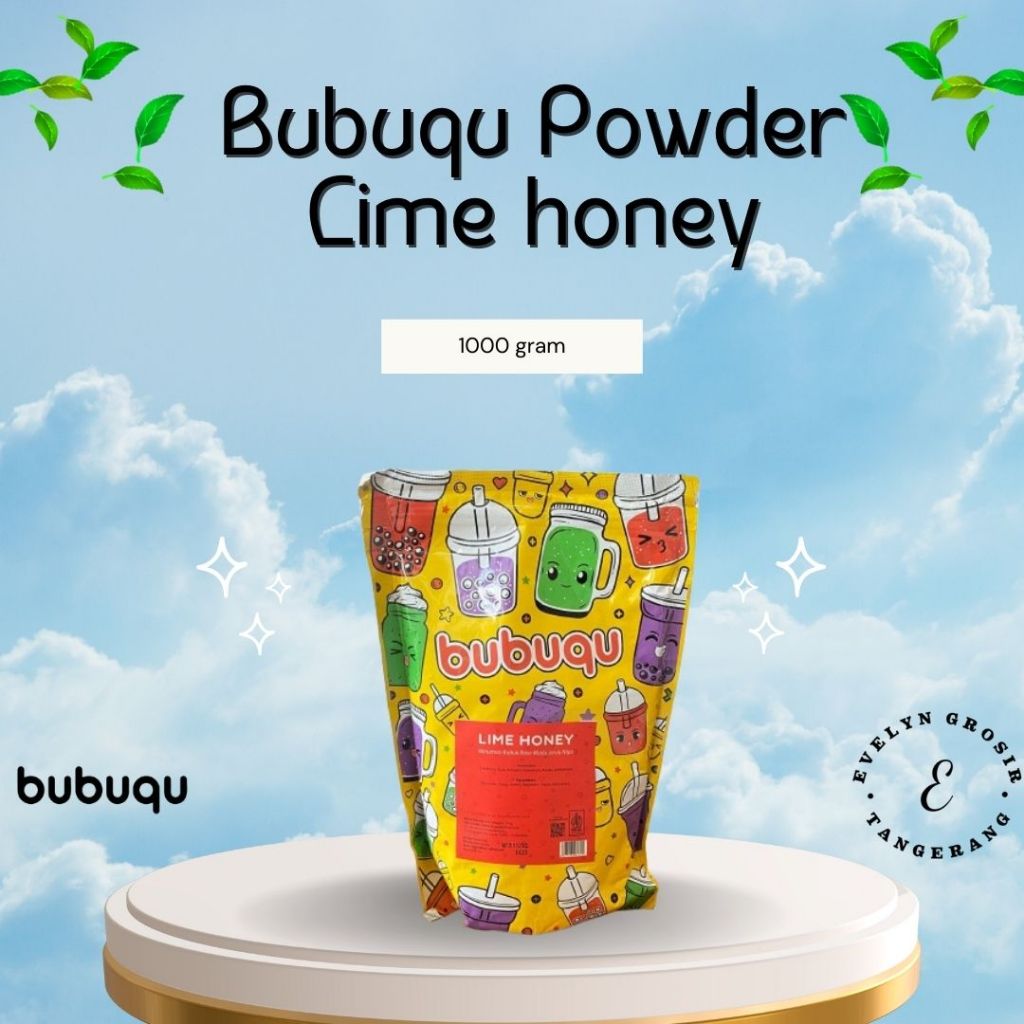 

Bubuqu Powder Drink Lime Honey - Bubuk Minuman Jeruk Nipis Madu 1 Kg