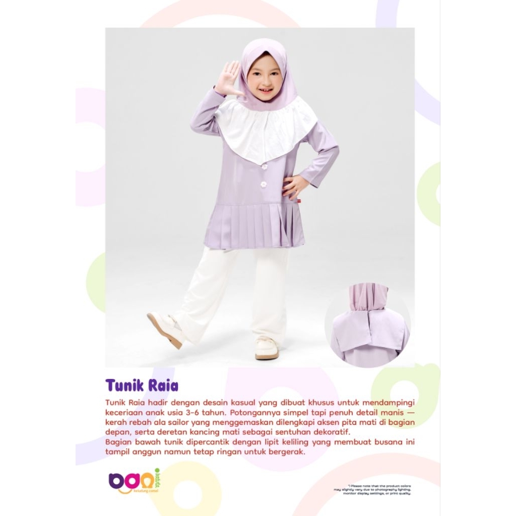 Rabbani+Tunik Bani Raia-Tunik Anak