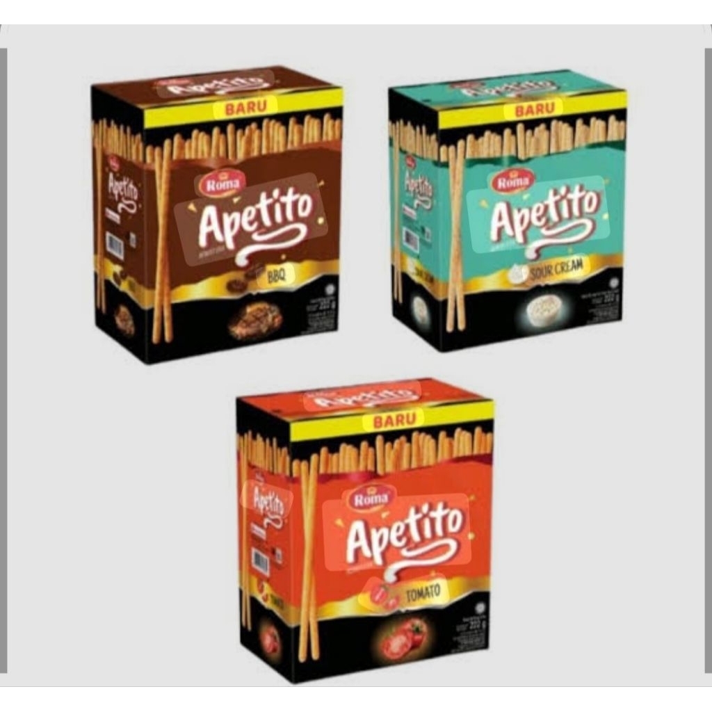

ROMA APETITO BOX SEMUA RASA - 150GR 1BOX isi 10PCS
